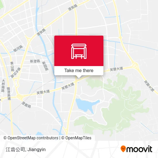 江齿公司 map