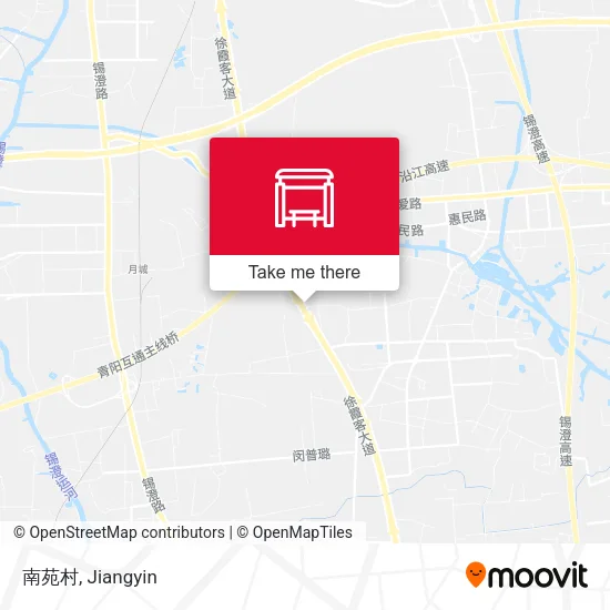 南苑村 map