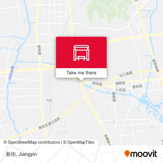新街 map