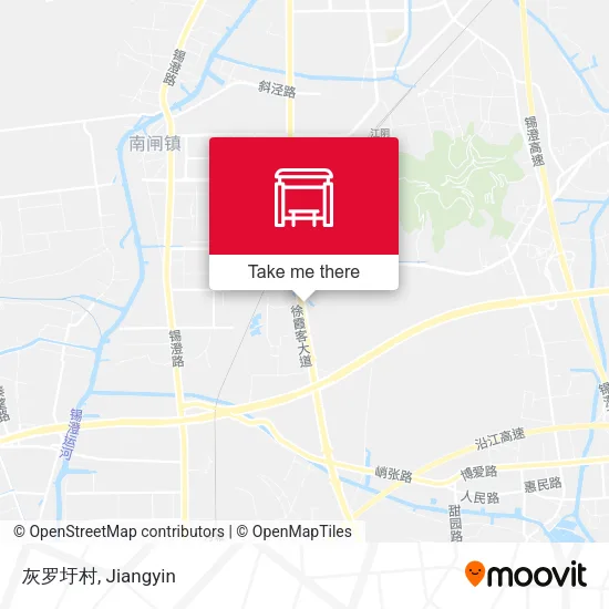 灰罗圩村 map
