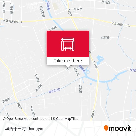 华西十三村 map