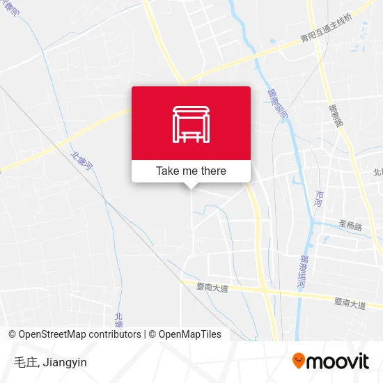 毛庄 map
