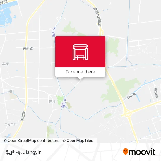 观西桥 map