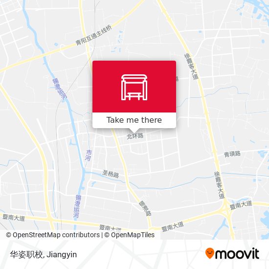 华姿职校 map