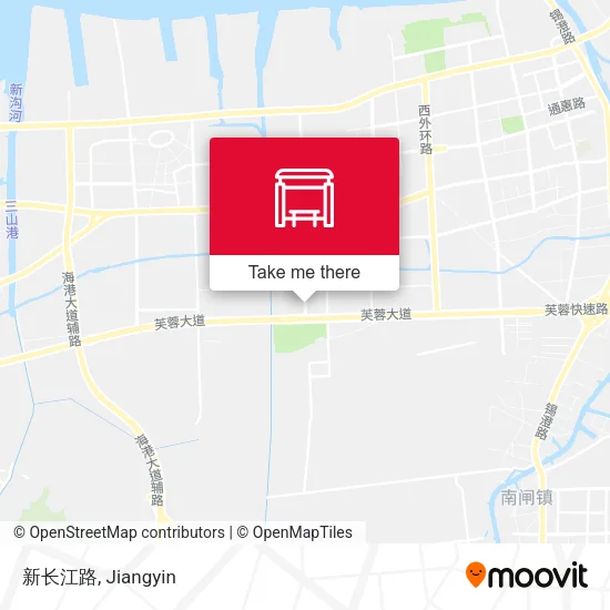 新长江路 map