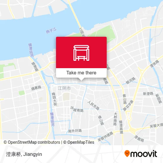 澄康桥 map