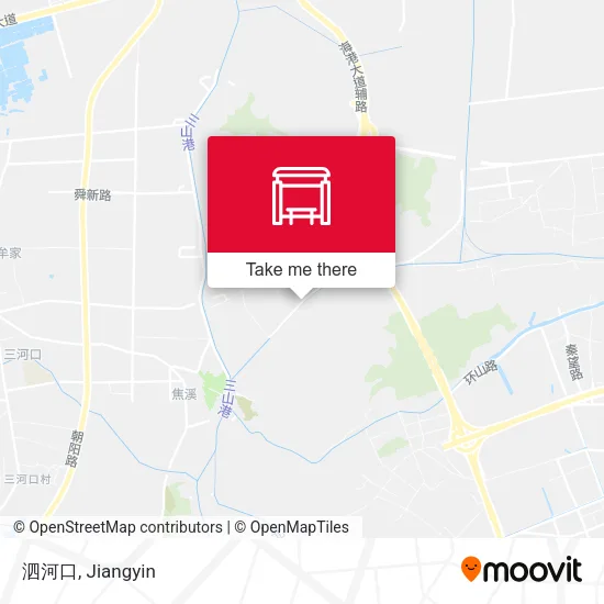 泗河口 map