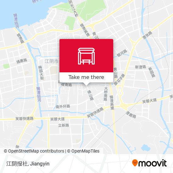 江阴报社 map