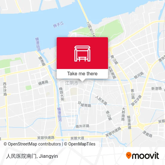 人民医院南门 map