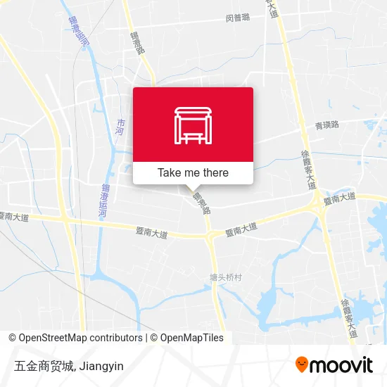 五金商贸城 map