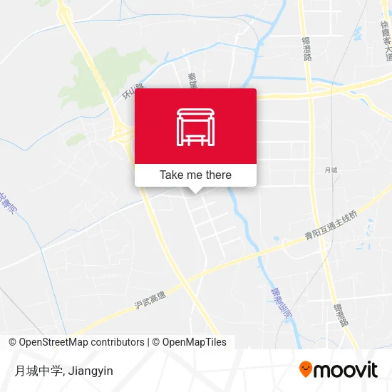 月城中学 map
