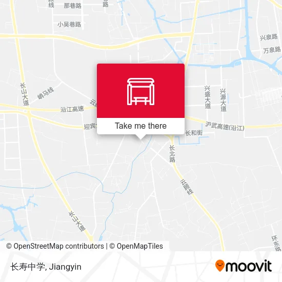 长寿中学 map