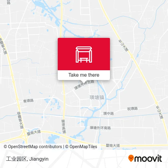 工业园区 map