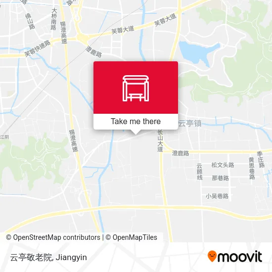 云亭敬老院 map