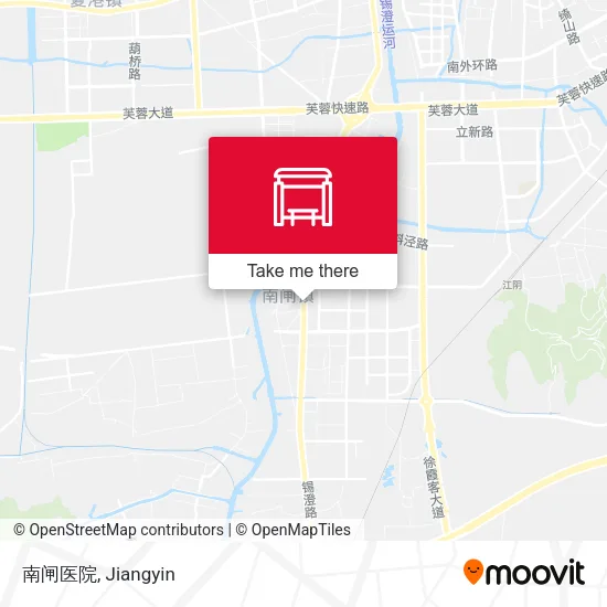 南闸医院 map