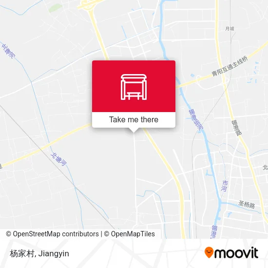 杨家村 map