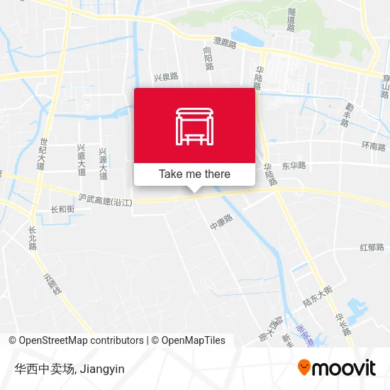 华西中卖场 map
