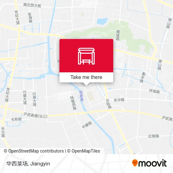 华西菜场 map
