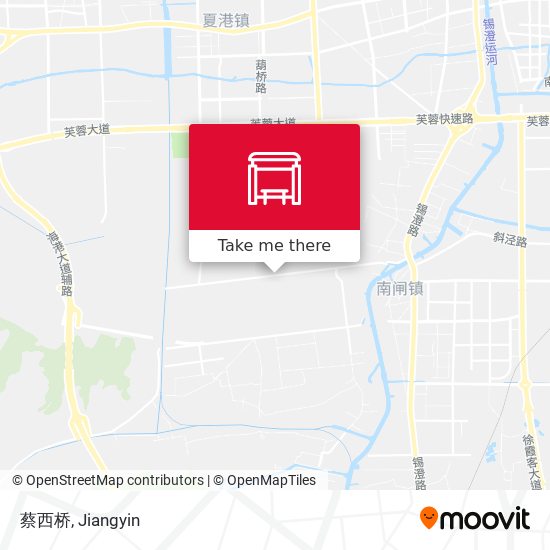 蔡西桥 map