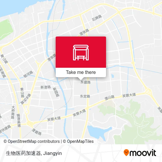 生物医药加速器 map