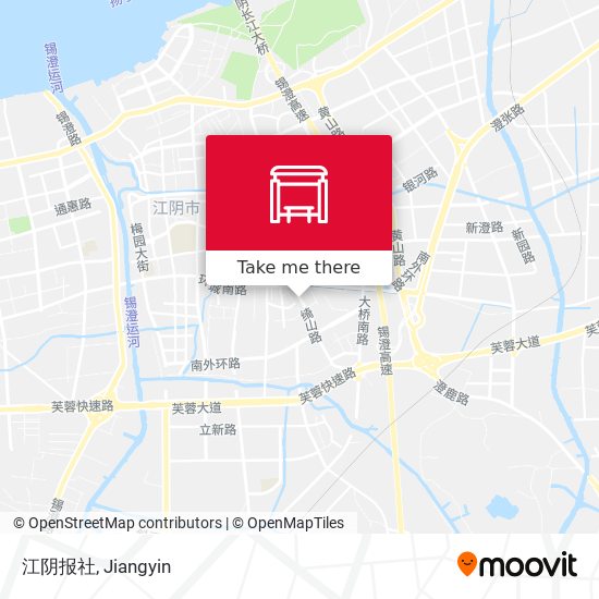 江阴报社 map