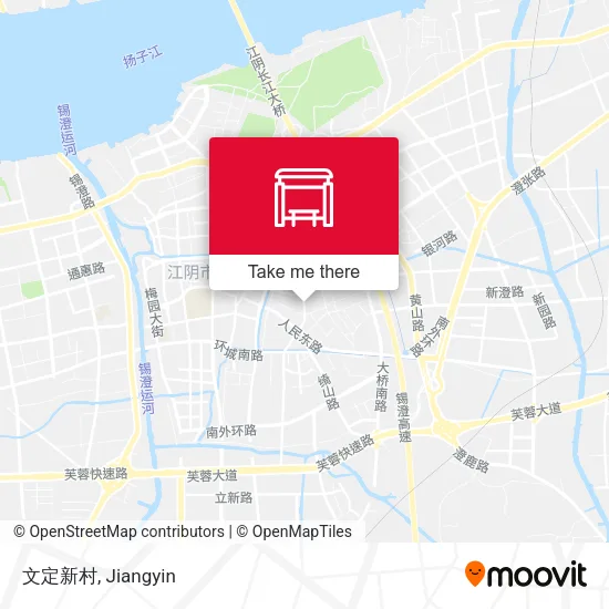文定新村 map