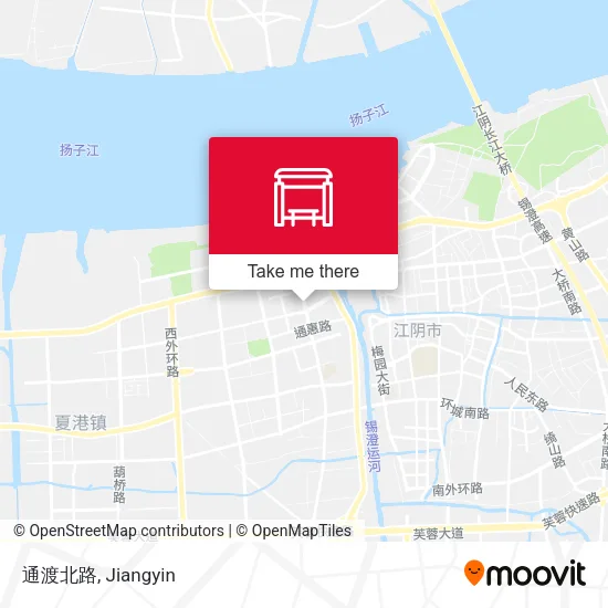 通渡北路 map