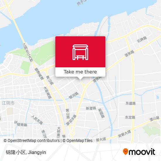 锦隆小区 map