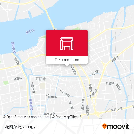 花园菜场 map
