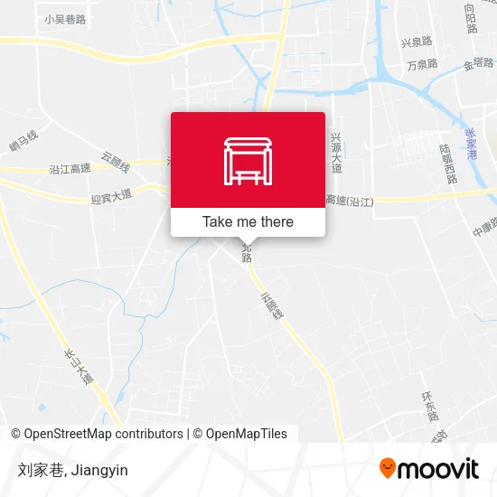 刘家巷 map
