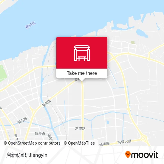 启新纺织 map