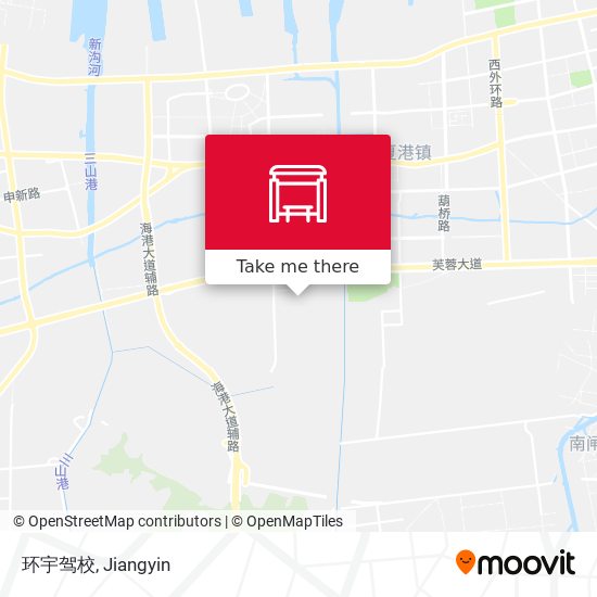 环宇驾校 map