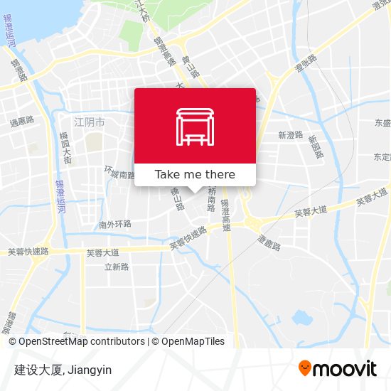 建设大厦 map