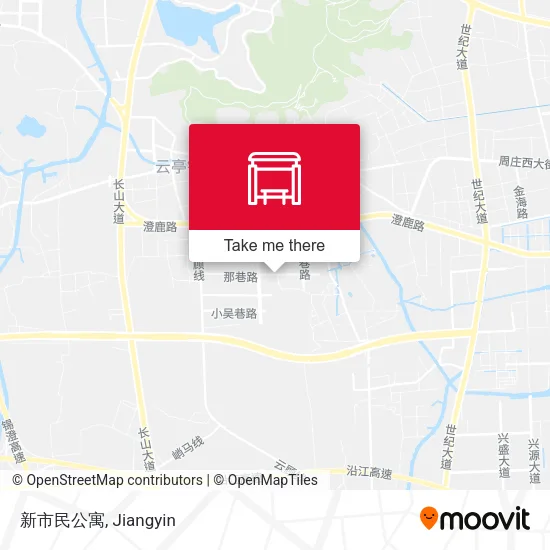 新市民公寓 map