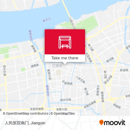 人民医院南门 map