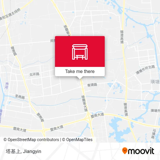 塔基上 map
