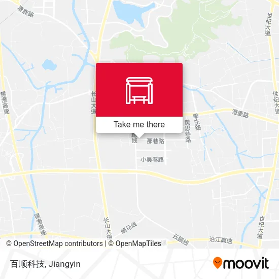 百顺科技 map