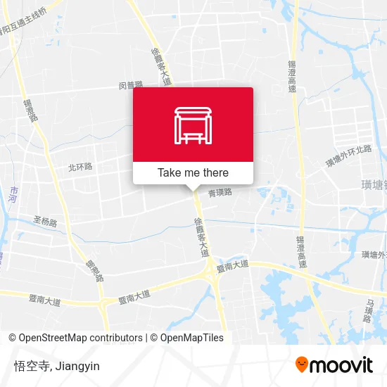 悟空寺 map