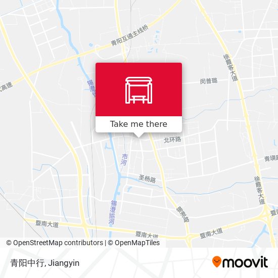 青阳中行 map