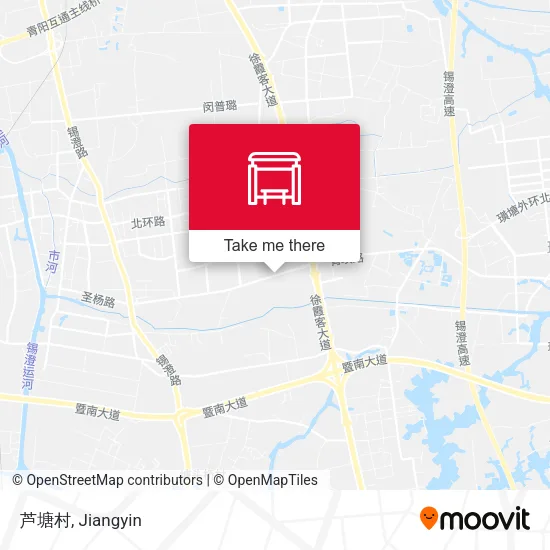 芦塘村 map