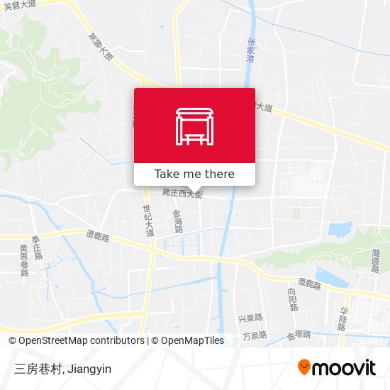 三房巷村 map