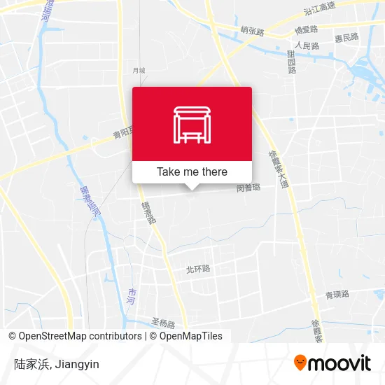 陆家浜 map