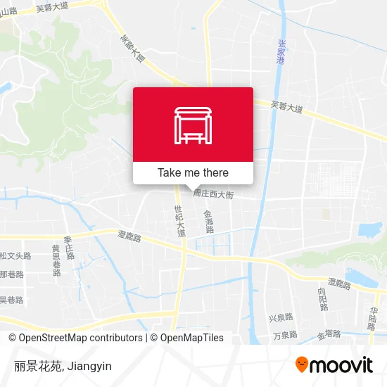丽景花苑 map