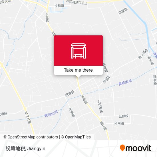 祝塘地税 map