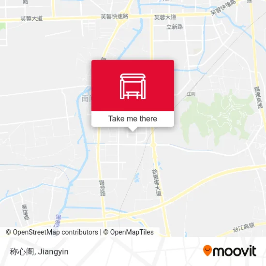 称心阁 map