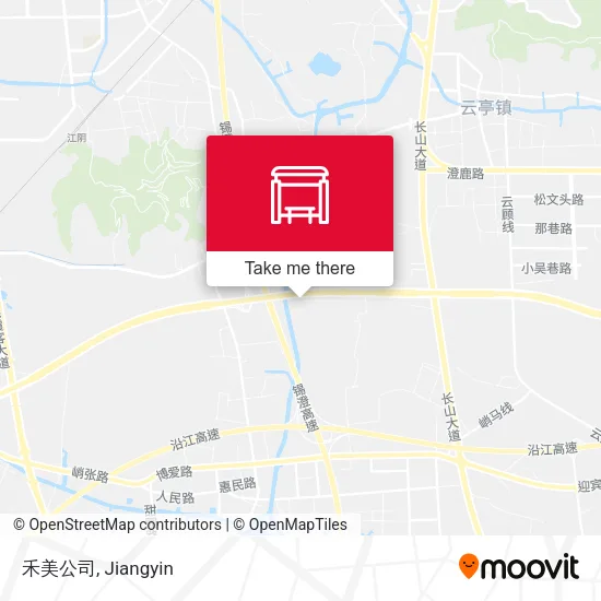 禾美公司 map