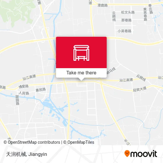 天润机械 map