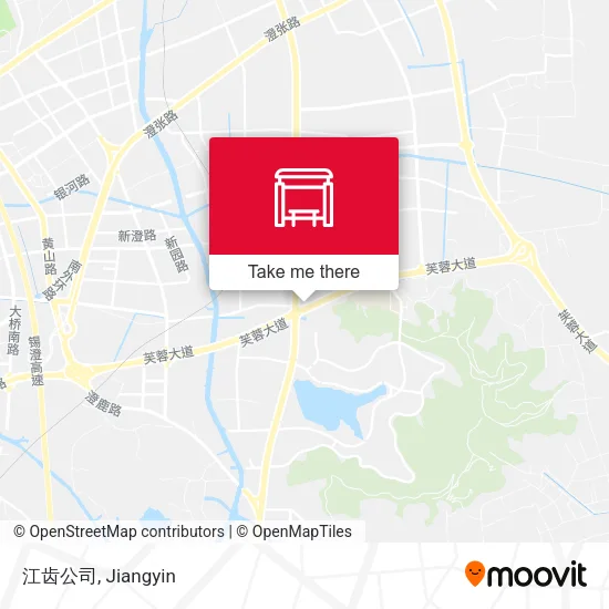 江齿公司 map