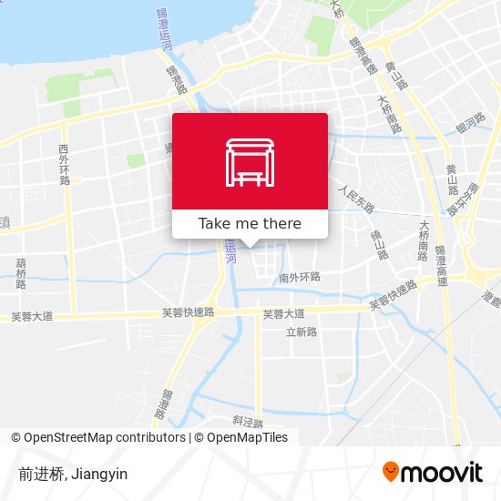 前进桥 map