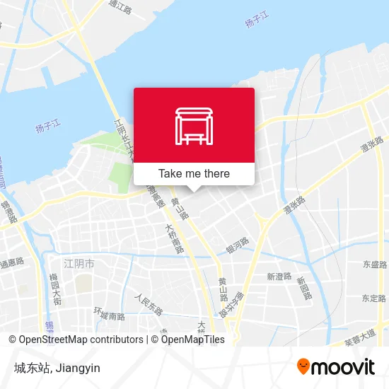 城东站 map